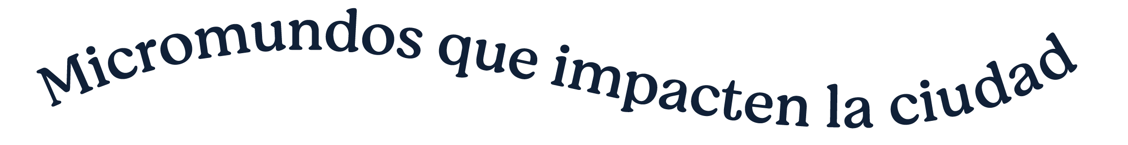 Banner micromundos que impactan la ciudad